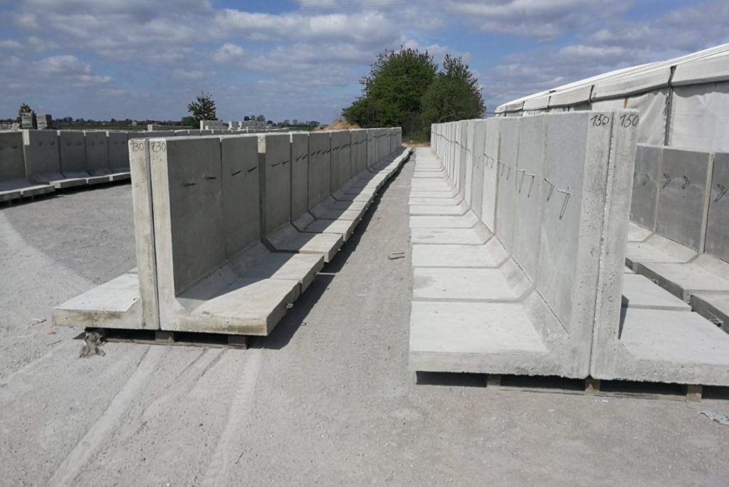 mury oporowe betonowe